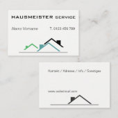 hausmeisterservice visitenkarte (Vorne/Hinten)
