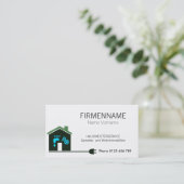 Hausmeisterservice Visitenkarte (Stehend Vorderseite)