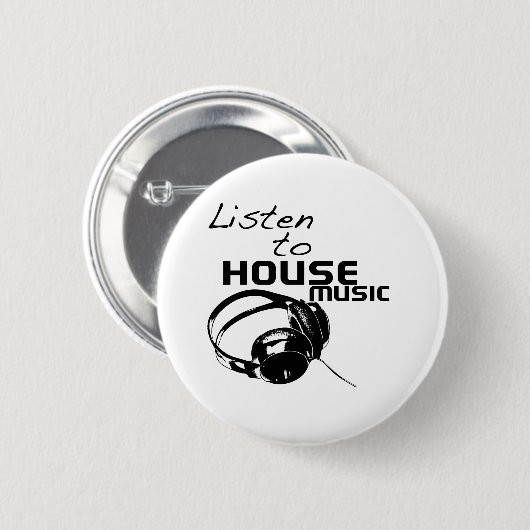 Hausmusik Button (Vorne & Hinten)