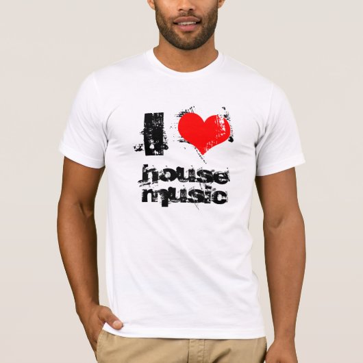 Hausmusik der Liebe I angepasst T-Shirt (Vorderseite)