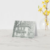 Hausnotecard Karte (Gelbe Blume)