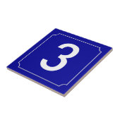 Hausnummer Fliese (Seite)