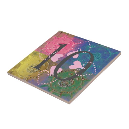 Hausnummer Fliese (Seite)