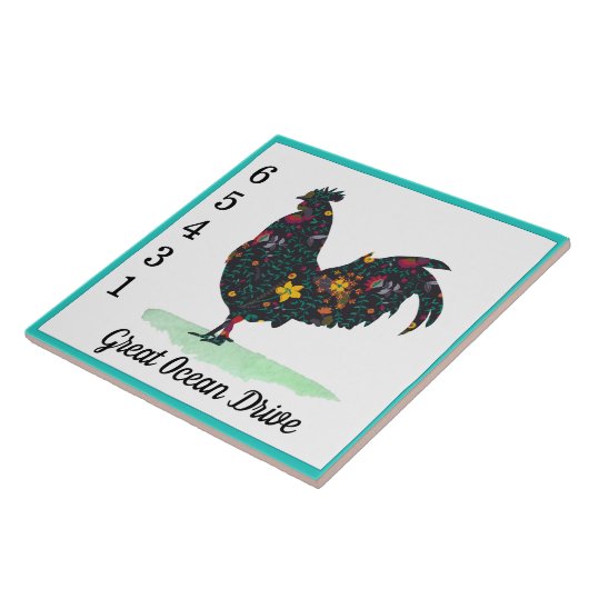 Hausnummer Florenz Fliese (Seite)