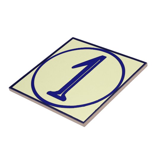 Hausnummern 1 fliese (Seite)