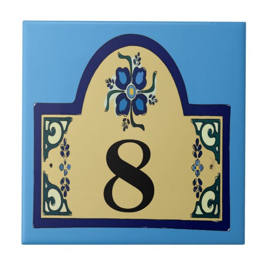 Hausnummern ändern Text Fliese (Vorderseite)