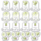 Hauspflanze Danke Pun Aufkleber (Vorderseite)