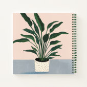 Hauspflanze Notizblock (Rückseite)