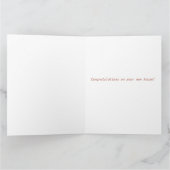 Hauspflanzen Cactus Happy New Zuhause Watercolor Karte (Innenseite)