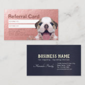 Hauspflege Bade- und Bepflanzungskarten Empfehlungskarte (Vorne/Hinten)