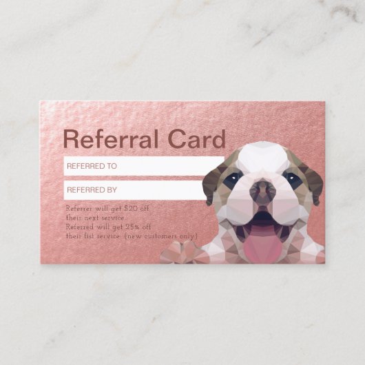 Hauspflege Bade- und Bepflanzungskarten Empfehlungskarte (Vorderseite)