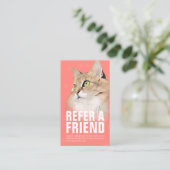 Hauspflege - Bewährungskarte Empfehlungskarte (Stehend Vorderseite)