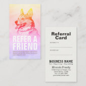 Hauspflege - Bewährungskarte Empfehlungskarte (Vorne/Hinten)