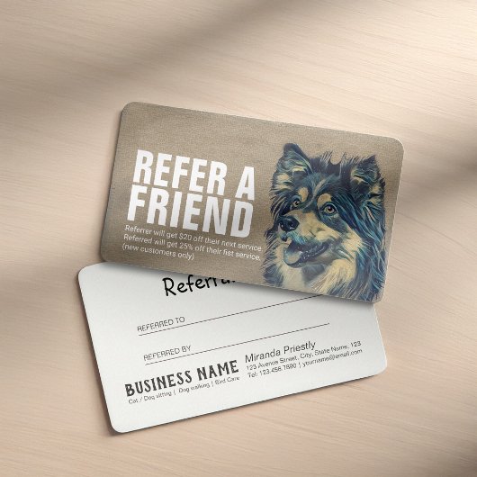 Hauspflege - Bewährungskarte Empfehlungskarte