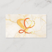 Hauspflege / Kurfürsorge. Mobile Krankenpflege Visitenkarte (Rückseite)