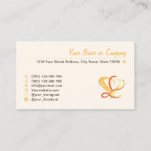 Hauspflege / Kurfürsorge. Mobile Krankenpflege Visitenkarte (Vorderseite)