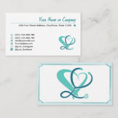 Hauspflege / Kurfürsorge. Mobile Krankenpflege Visitenkarte (Vorne/Hinten)