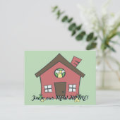 Hauspostkarte Ankündigungspostkarte (Stehend Vorderseite)