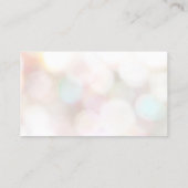 Hausreiniger Bokeh Spray Flasche Visitenkarte (Rückseite)