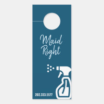 Hausreiniger Türhanger