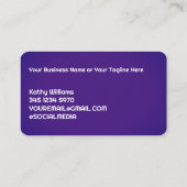 Hausreiniger Visitenkarte (Rückseite)