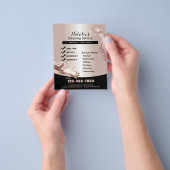 Hausreinigung Berufliche Rose Gold Flyer (Gruppe)