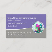 Hausreinigung Berufliche Visitenkarten Visitenkarte (Vorderseite)