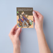 Hausreinigung Business 4x5 Werbekarte Flyer (Gruppe)