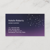 Hausreinigung Haushaltshilfe Feather Duster Deep L Visitenkarte (Rückseite)