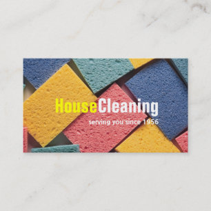 Hausreinigung Haushaltshilfe Geschäftskarte Visitenkarte