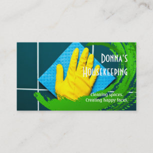 HausReinigung Haushaltshilfe Visitenkarte