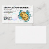 Hausreinigung | Haushaltshilfe Visitenkarte (Vorne/Hinten)