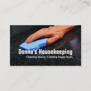 HausReinigung Haushaltshilfe Visitenkarte