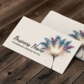 Hausreinigung Magische Feather Duster Housekeeping Visitenkarte