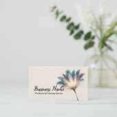 Hausreinigung Magische Feather Duster Housekeeping Visitenkarte (Stehend Vorderseite)