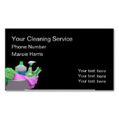 Hausreinigung Neues Design Magnetische Visitenkarte (Vorderseite)