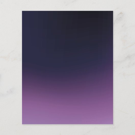 Hausreinigung Rose Gold und Lila Hauszucht Flyer (Hinten)