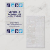 Hausreinigung | Sanierung Visitenkarte (Vorne/Hinten)