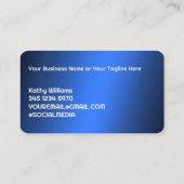 Hausreinigung Visitenkarte (Rückseite)