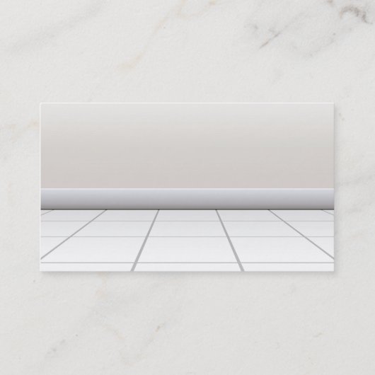 Hausreinigung Visitenkarte (Rückseite)