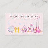 Hausreinigung Visitenkarte (Vorderseite)