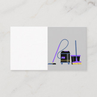 Hausreinigung Visitenkarte 