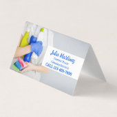 Hausreinigung Visitenkarten (Rückseite)