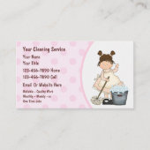 Hausreinigung Visitenkarten Visitenkarte (Vorderseite)