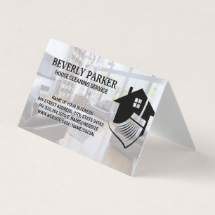 Hausreinigung   Wohnzimmer Visitenkarten