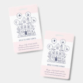 Hausreinigung Zuhause Services Charming Ausweis (Vorder- & Rückseite)