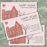 Hausreinigung Zuhause-Services Charming Rosa Grün