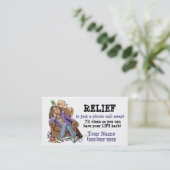 Hausreinigungsgeschäft card_2 visitenkarte (Stehend Vorderseite)