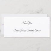 Hausreinigungszertifikat (Rückseite)