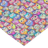 Hausschuhe Gewürzmuster Cartoon Vögel Wald Tischdecke (Schrägansicht)